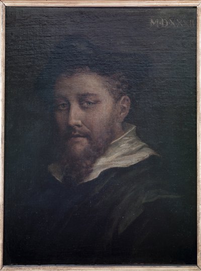 Portrait presumed to be of the artist by Antonio da Correggio